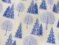 Preview: Patchworkstoff Tomtens Village Winterwald Detailansicht